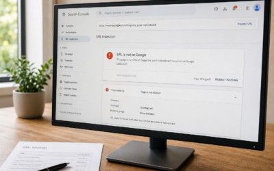 Dlaczego strona nie jest w Google? Sprawdź indeksowanie w GSC