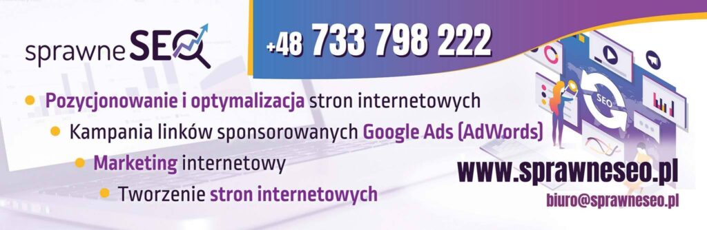 Sprawne SEO - pozycjonowanie i optymalizacja stron i sklepów internetowych