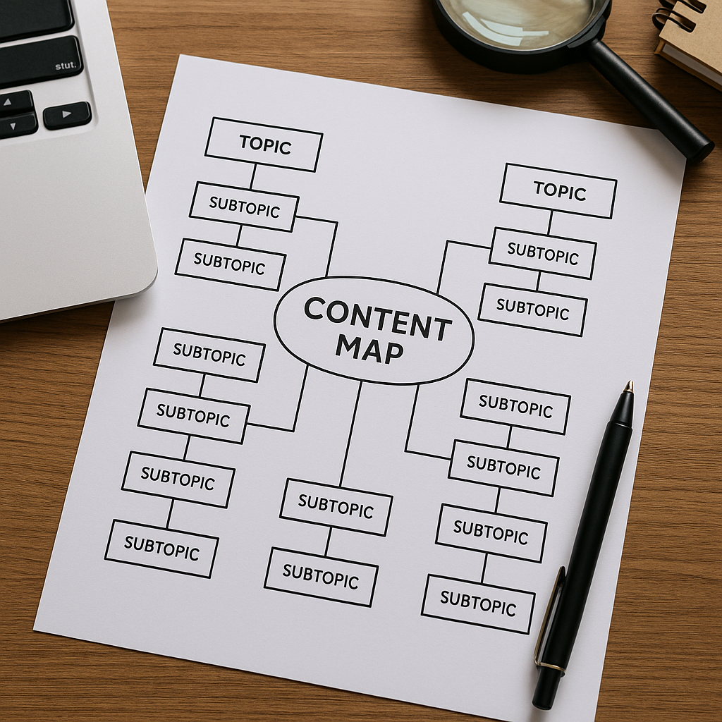 Mapa treści SEO: jak planować publikacje wspierające pozycjonowanie