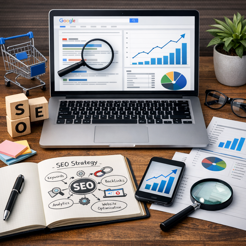 Pozycjonowanie stron - co to jest, jak działa i jak zacząć w Shoper?